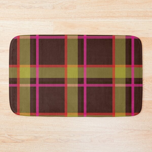 Item preview, Plaid brown pink yellow red fashion designed and sold by BLMcreations.