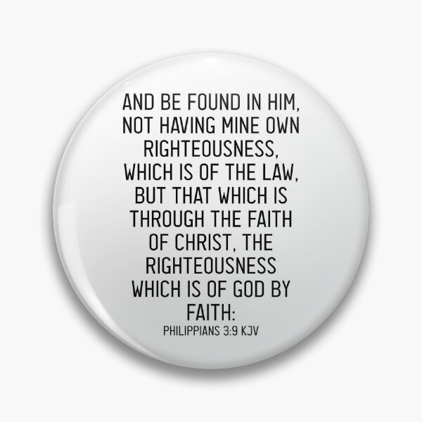 Item preview, Phillippians 3:9 KJV designed and sold by Logosdesignshop.