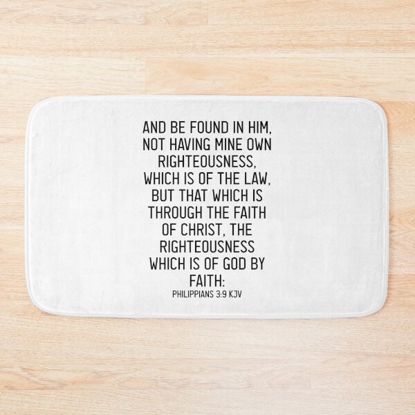 Item preview, Phillippians 3:9 KJV designed and sold by Logosdesignshop.