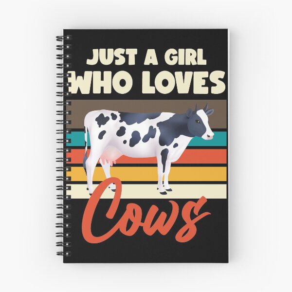 Item preview, Cow Just A Girl Who Loves Cows Girls / Ladies / Farmer's wife designed and sold by Lenny Stahl.