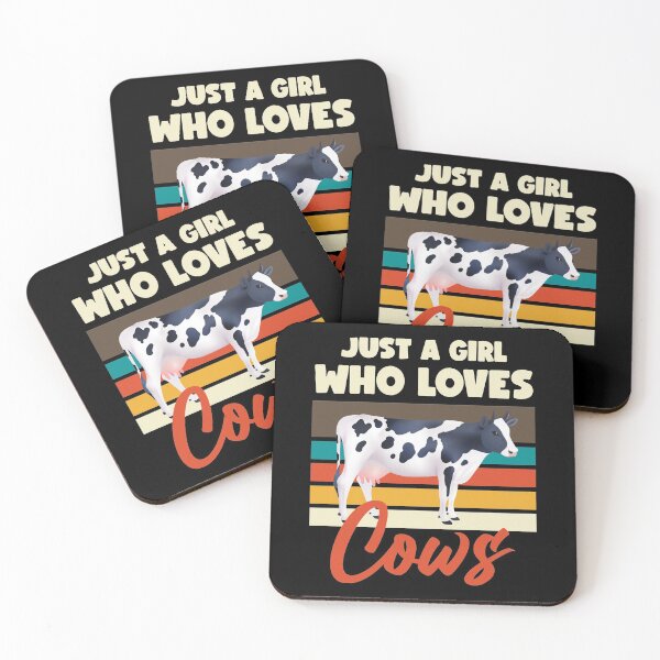 Item preview, Cow Just A Girl Who Loves Cows Girls / Ladies / Farmer's wife designed and sold by Lenny Stahl.