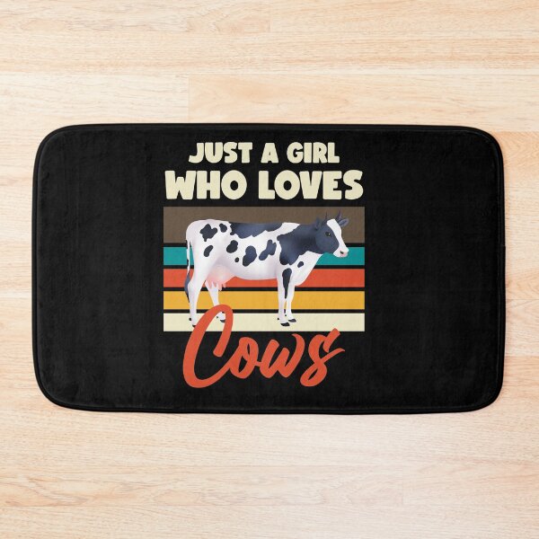 Item preview, Cow Just A Girl Who Loves Cows Girls / Ladies / Farmer's wife designed and sold by Lenny Stahl.