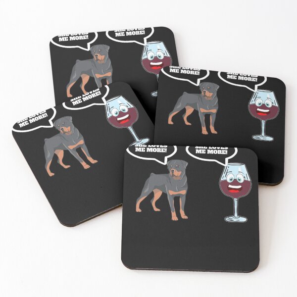 Item preview, Rottweiler Vs Wine designed and sold by Salvadax.