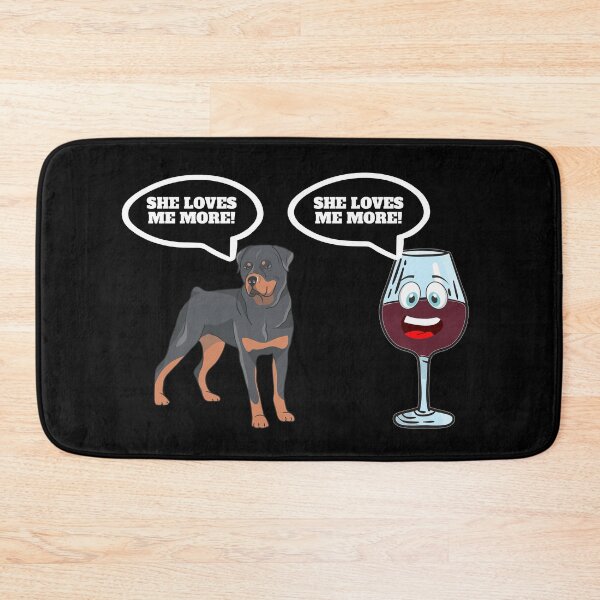 Item preview, Rottweiler Vs Wine designed and sold by Salvadax.