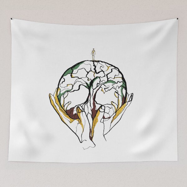 Item preview, Single Line - Inner Earth designed and sold by MaxencePierrard.
