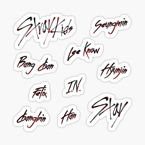 Stray Kids - K-Pop Sticker Pack Sticker