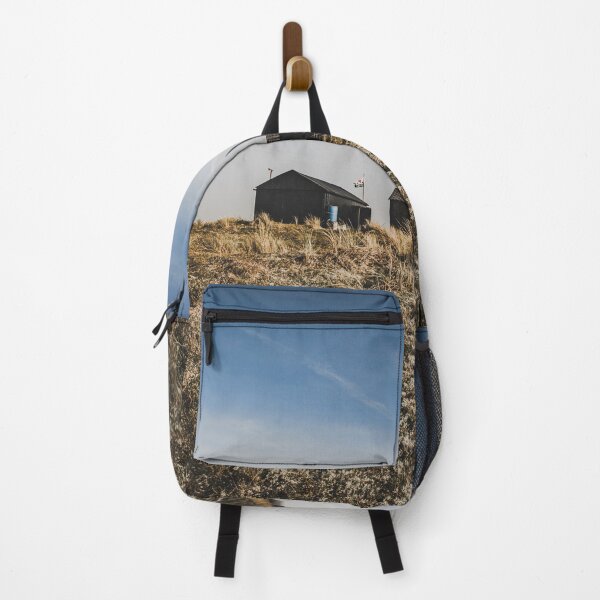 Item preview, fisher huts on the marrams designed and sold by Rebecca Woods.