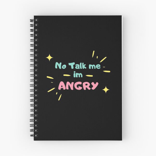 Item preview, no talk me  im angry designed and sold by gpsapparel.