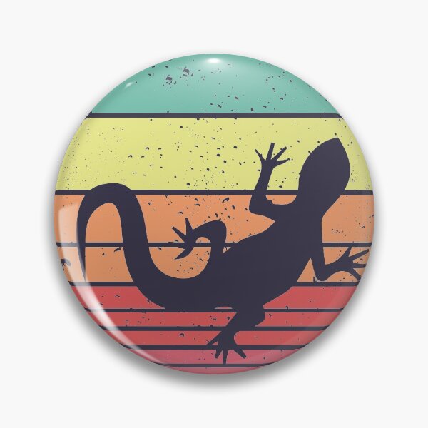 Item preview, Gecko Vintage Sunset Retro designed and sold by faudeltn.