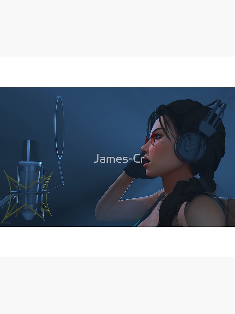 Lara Croft voice actress by James-Cr