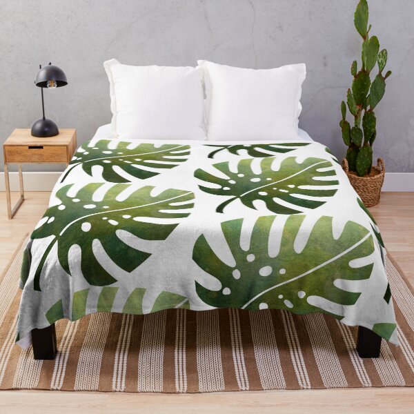 Item preview, Shiny leaf, green leaf, leaf in the wind, window leaf, Monstera deliciosa designed and sold by bernd49.