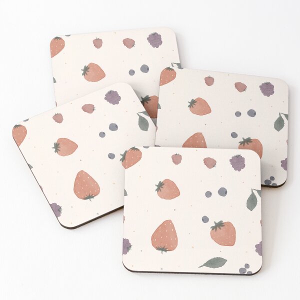 Item preview, Springtime Berry Pattern designed and sold by Gallerisa.