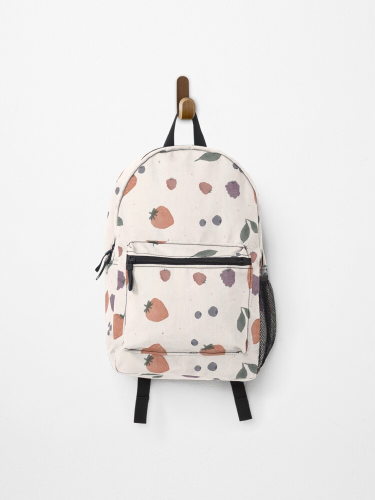 Thumbnail 1 of 3, Backpack, Springtime Berry Pattern designed and sold by Gallerisa.