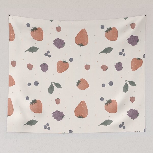 Item preview, Springtime Berry Pattern designed and sold by Gallerisa.