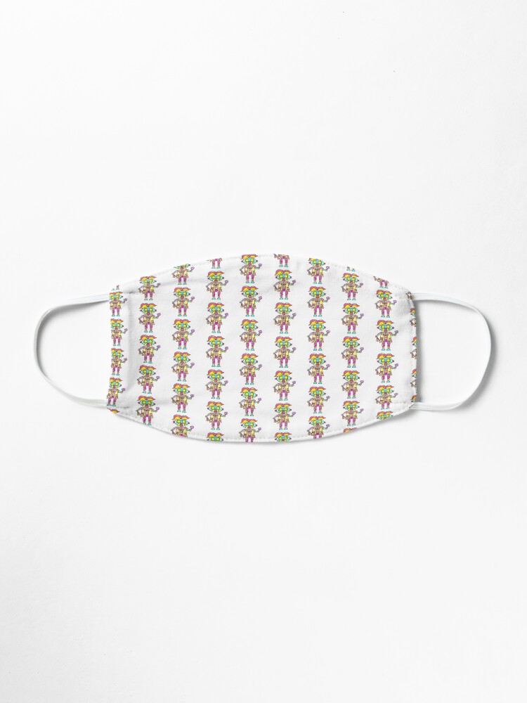 Alternate view of Girl Robot Mask