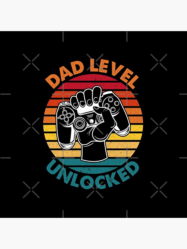 Funny New Dad - Dad Level Unlocked gift - Gaming dad gift - First Time Dad - Father's Day Gift Idea - New Super Dad Announcement gift by ambaart