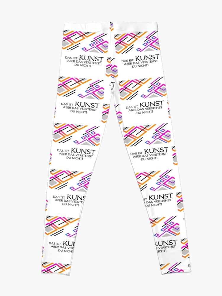 Alternate view of This is art 3 Leggings