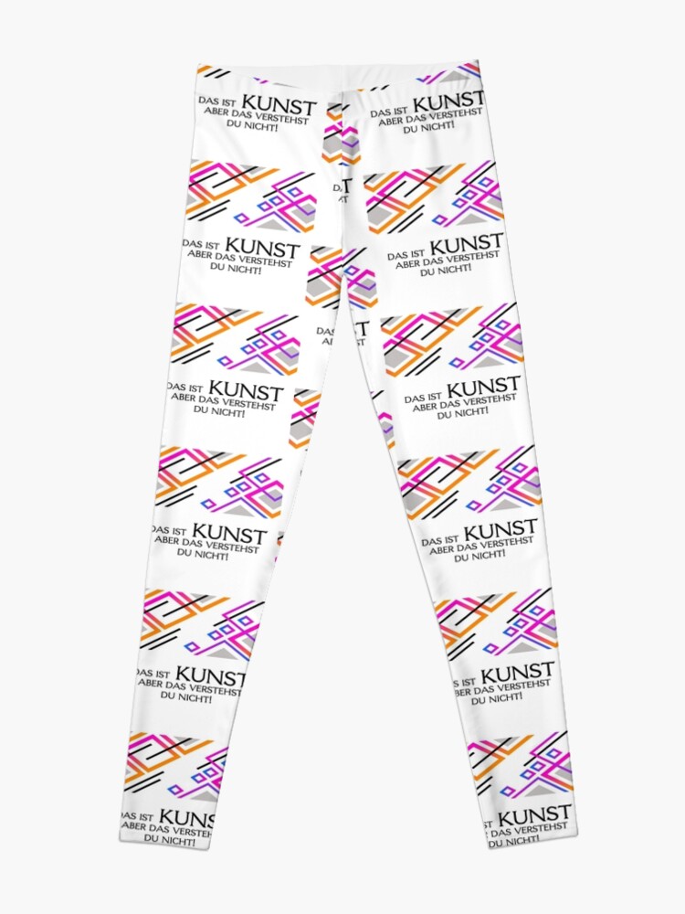 Alternate view of This is art 3 Leggings