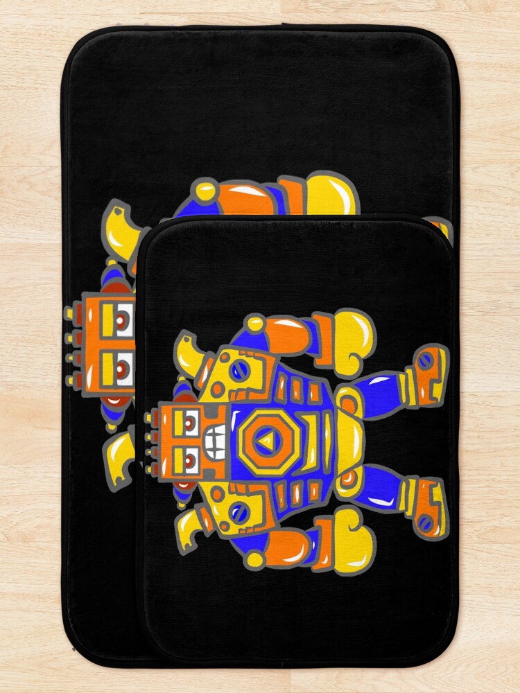 Alternate view of Huge Robot Bath Mat