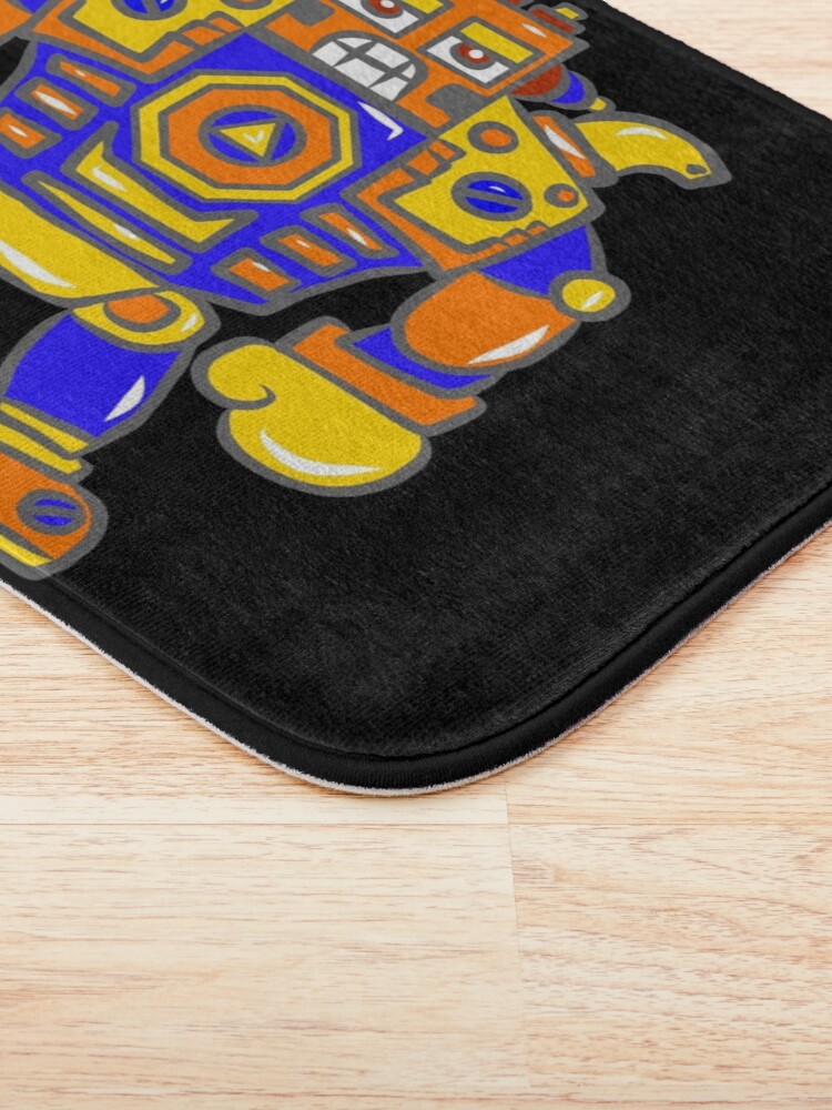 Alternate view of Huge Robot Bath Mat