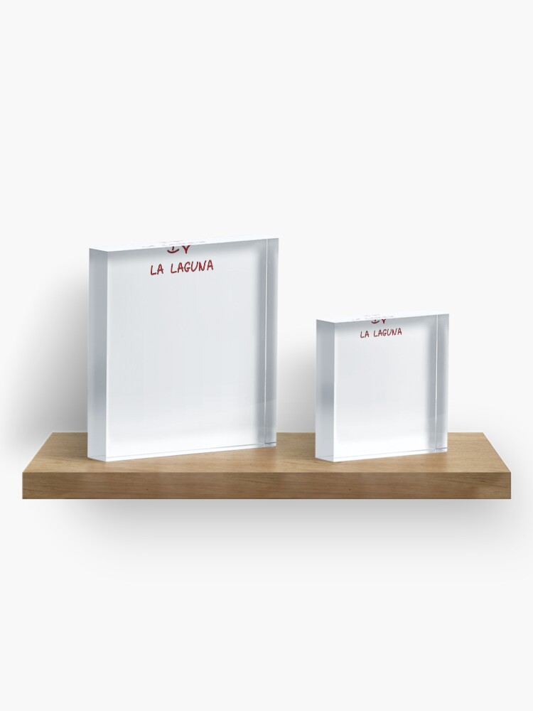 Alternate view of I Love La Laguna Acrylic Block