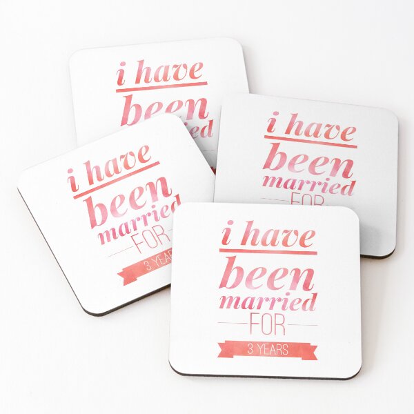 Item preview, I Have Been Married For 3 Years designed and sold by Letters-Art.