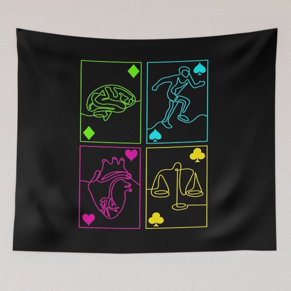 Item preview, Alice Playing Cards Suits Manga Game of Hearts designed and sold by EmmyWhammy.