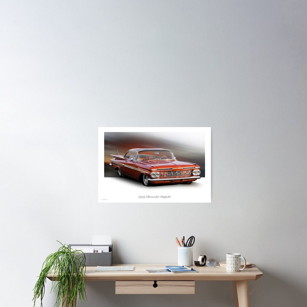 1959 Chevrolet Custom Impala Poster