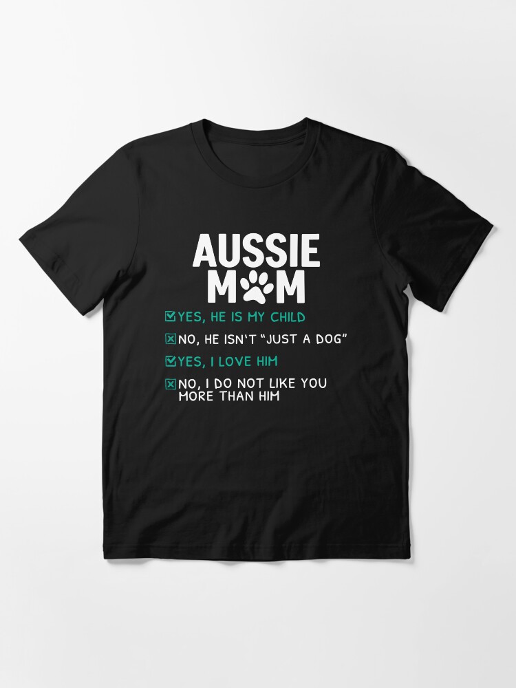 Alternate view of Funny Aussie Mom Essential T-Shirt