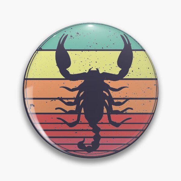 Item preview, Scorpion Vintage Sunset Retro designed and sold by faudeltn.