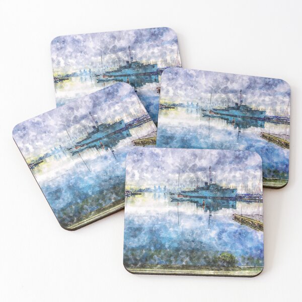Item preview, Winter Break of Day in Williamstown Watercolor designed and sold by Steven Jodoin.