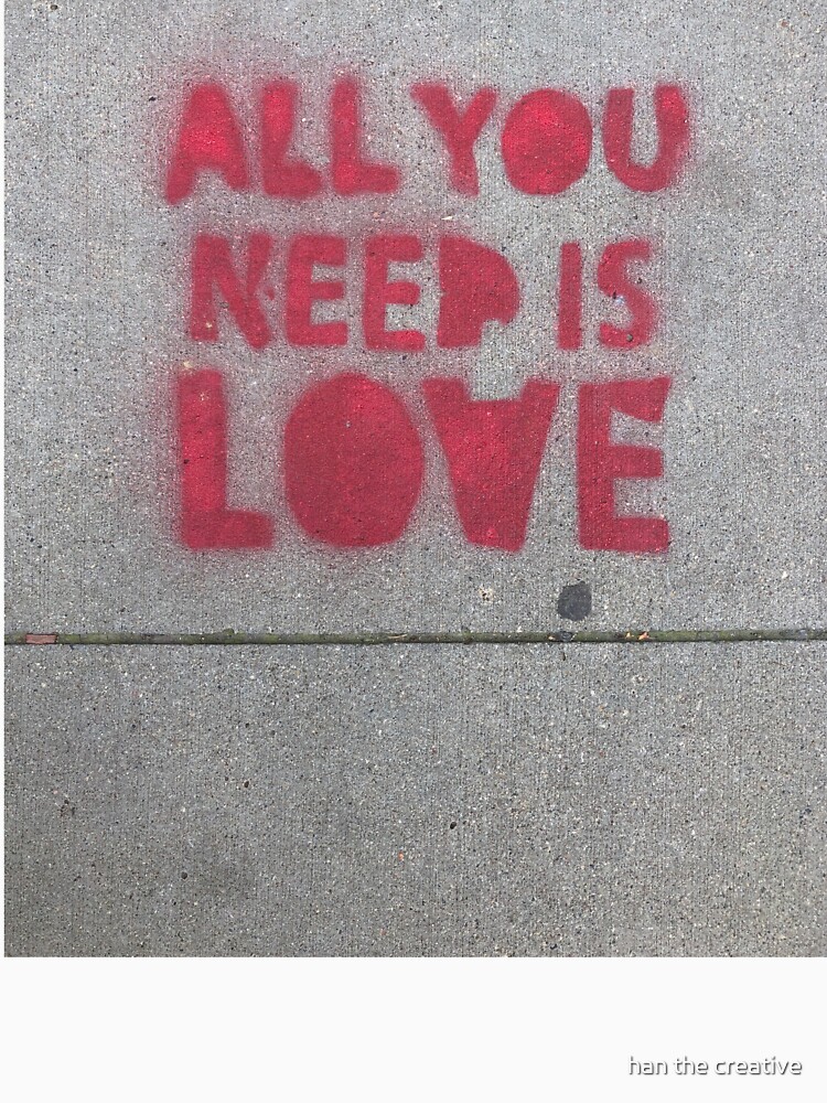 ALL YOU NEED IS LOVE by hannahehansen