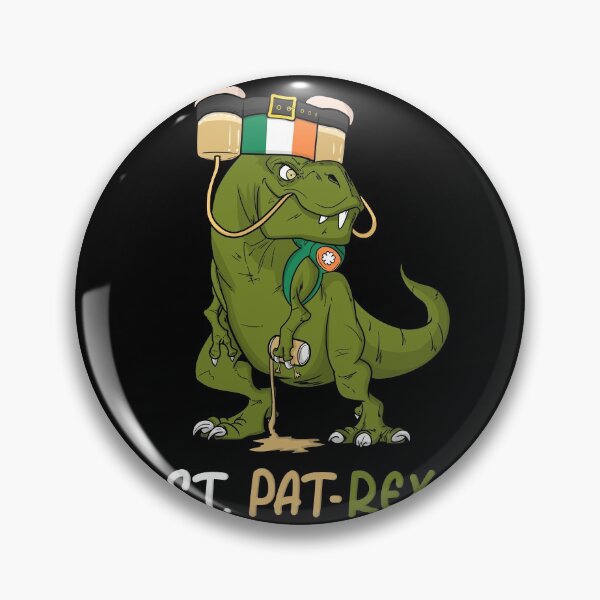 Item preview, Saint Pat-Rex Day - Saint Patrick's Day Dinosaur designed and sold by Giacob.