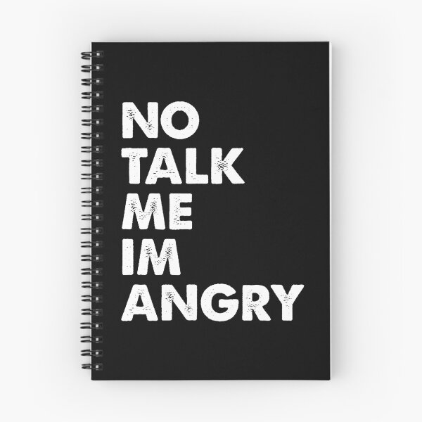 Item preview, No Talk Me Im Angry designed and sold by ambaart.