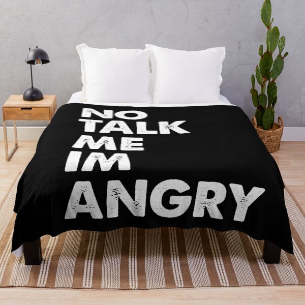Item preview, No Talk Me Im Angry designed and sold by ambaart.