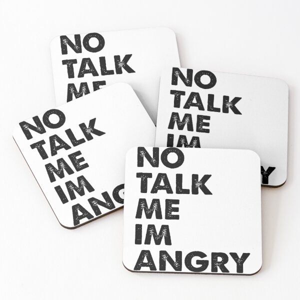 Item preview, No Talk Me Im Angry designed and sold by ambaart.