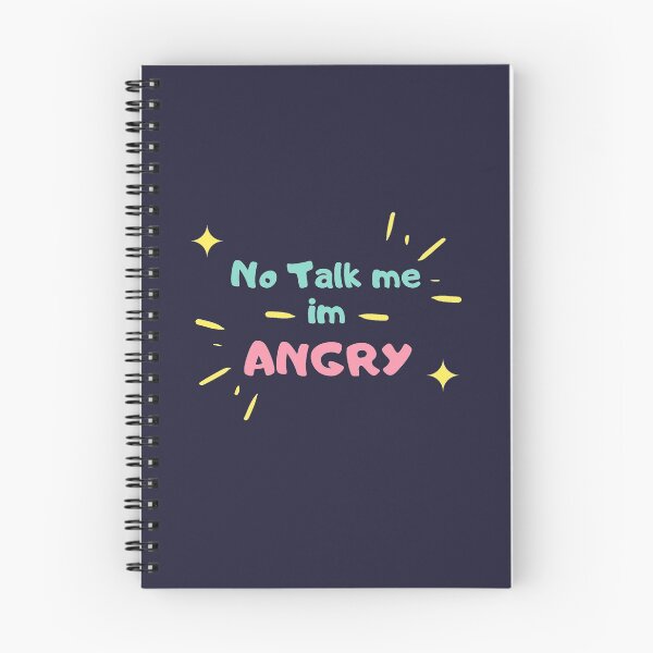 Item preview, no talk me  im angry designed and sold by gpsapparel.