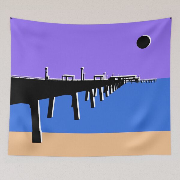 Item preview, Deal in Kent, Pier, Purple Sky and Silhouette  designed and sold by OneThreeSix.