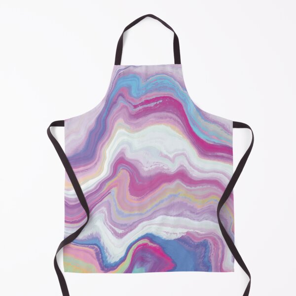 Item preview, Marble Swirls of Pink, Purple, Blue and White Abstract Pattern designed and sold by Alicia Chee.