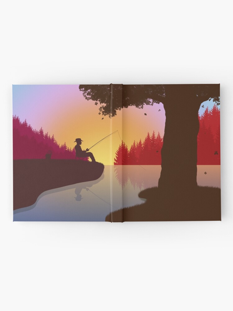 Alternate view of Fishermans lake Hardcover Journal