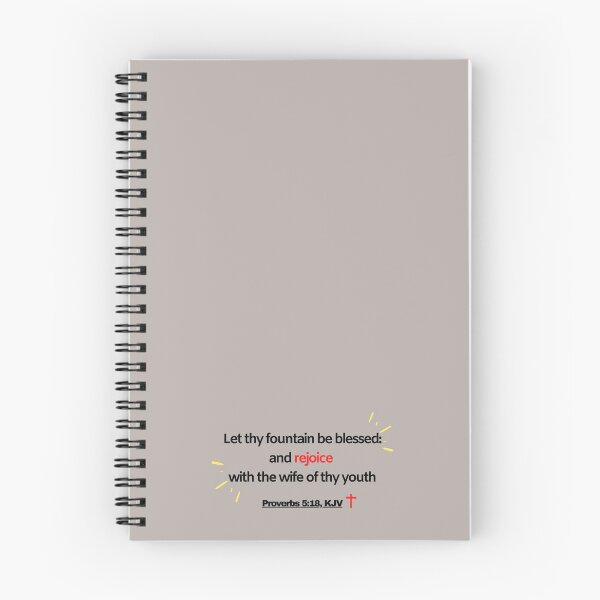 Item preview, Proverbs 5:18, KJV. Bible verse goodies (The truth pack A0003.e) designed and sold by TheTruthPack.