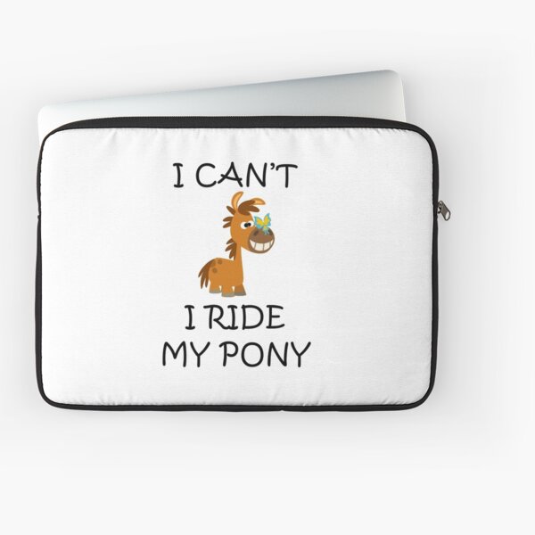 Aperçu de l'œuvre Je ne peux pas monter mon poney! créée et vendue par Thibo85.