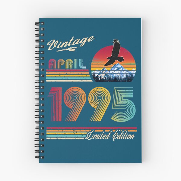 Item preview, Vintage April 1995 Birthday designed and sold by GreenSplash.