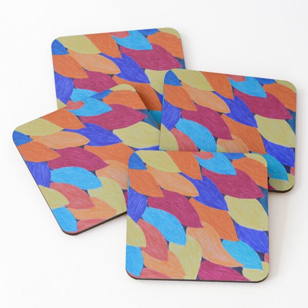Item preview, Colorful leaves drawing designed and sold by dELLaS-Ghoust.