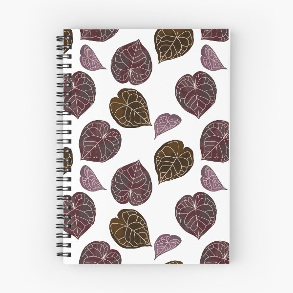 Item preview, Burgundy leaves pattern designed and sold by RosanneCreates.