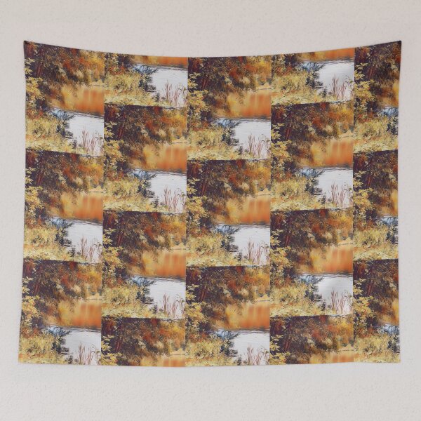 Item preview, Enchanted landscape with a lake designed and sold by Pelikancrazy.