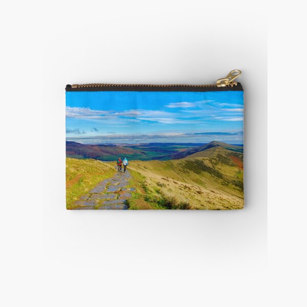 Item preview, Hikers on the Great ridge, Mam Tor, Derbyshire, UK designed and sold by Itsgrimupnorth.