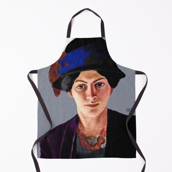 Item preview, The artist's wife in blue hat Macke designed and sold by Bimsbums.