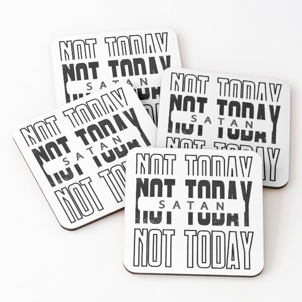 Item preview, Not Today Satan designed and sold by Marzuqi Che Rose.