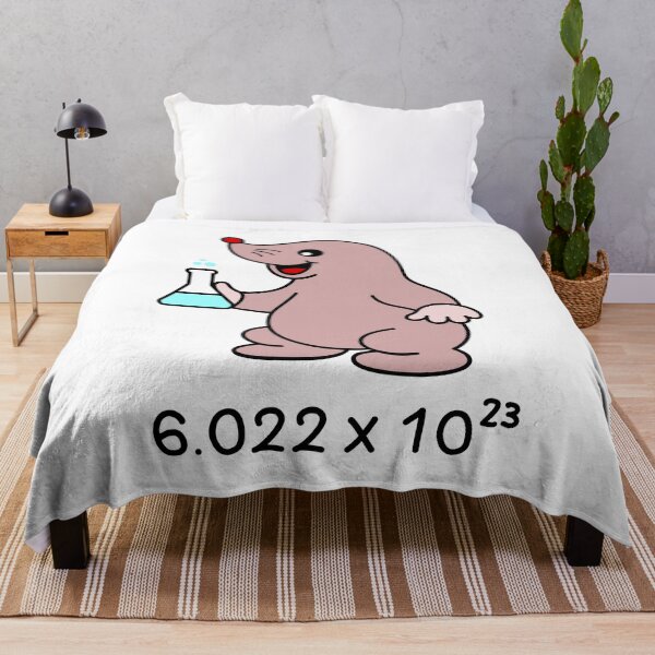 Item preview, Avogadro's Number Pun. Cute Mole Chemist  designed and sold by TashaVector.